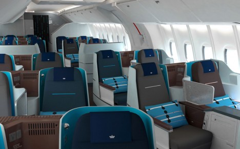 The new designer World Business Class by KLM